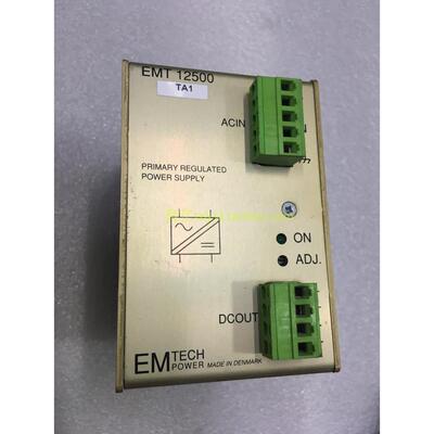 丹麦生产EMTECH  EMT 12500 电源 EMT 12524 24.1V 5,2A