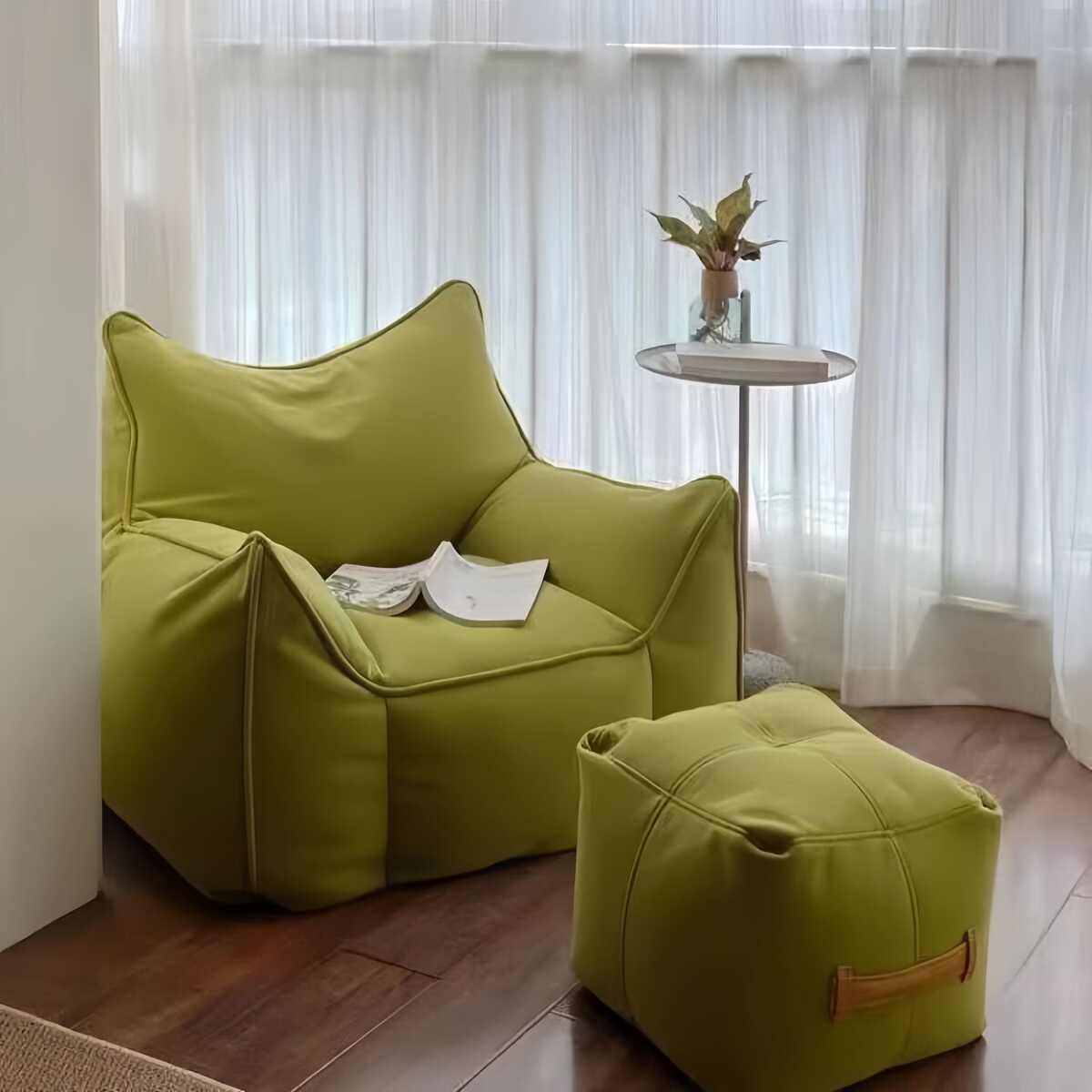 ins风卧室怪兽豆袋榻榻米小户型懒人沙发单人阳台休闲简约客厅,住宅家具,懒人沙发,淘宝优惠券,粉丝福利购,淘宝优惠卷