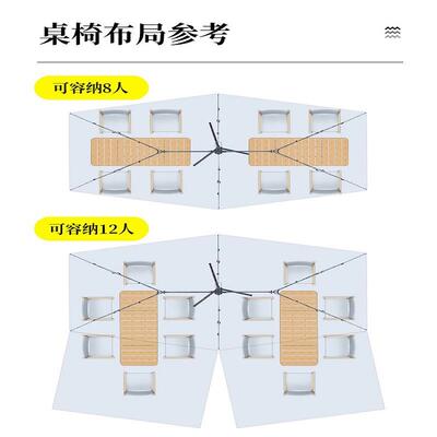 折叠天幕便多功营能免搭户外篷露帐携涂银汽车车篷户686外遮阳伞