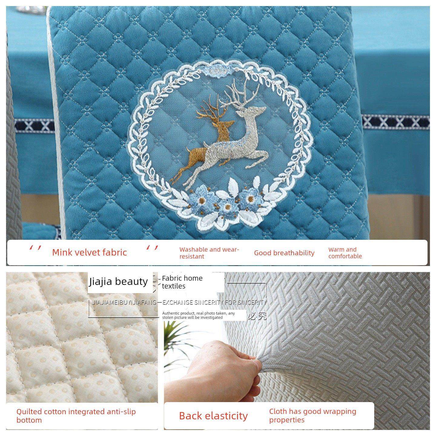 直背椅套全包防滑麂皮餐厅桌子凳子套座位保护套羊毛衬里凳子套,居家布艺,椅套/椅垫,淘宝优惠券,粉丝福利购,淘宝优惠卷