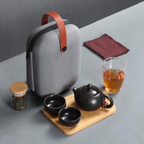 正品瓷旅行茶具套功装快客杯一壶杯便携陶式户外旅游夫茶具二定制