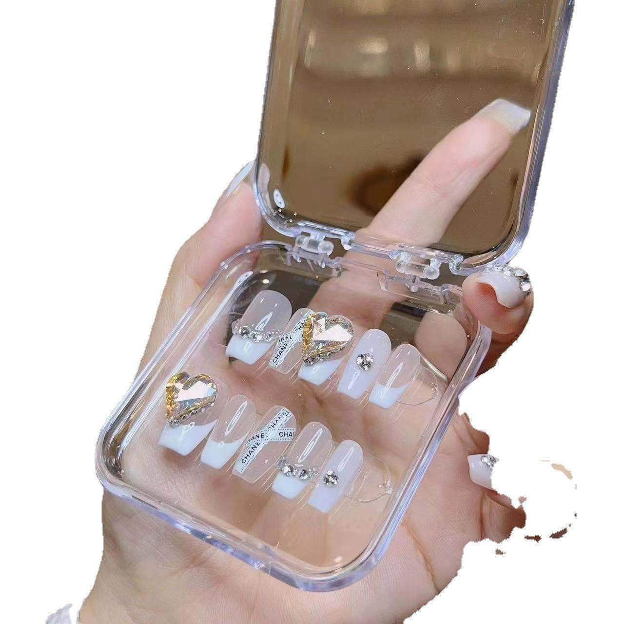 包装盒穿戴收纳高级包装精致甲片