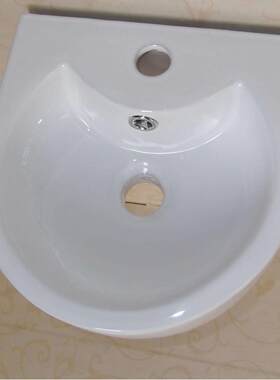阳台洗手间小尺寸陶瓷小挂盆0160