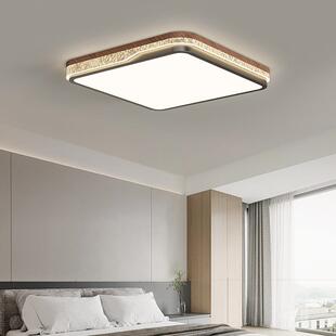 客长厅吸顶灯现代简大约298大气家用主卧室灯形轻奢冰晶护眼方厅