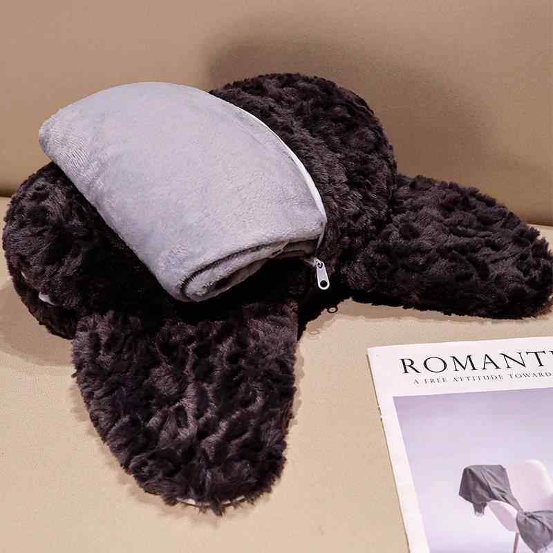 猫暖手抱枕被子两用女生睡觉车载靠枕头二合一毯子办公室午睡靠垫,居家布艺,靠垫/抱枕,淘宝优惠券,粉丝福利购,淘宝优惠卷