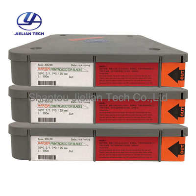 销售AARON刮墨刀300#凹印水性UV油墨刮刀T0.2*W30~60mm刮刀