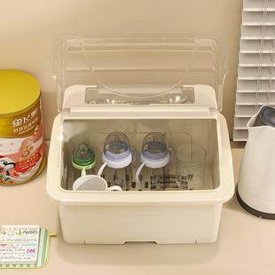 加厚装 碗筷收纳带盒家用厨房盖塑料1置碗柜碗箱沥水碗架碟餐具物