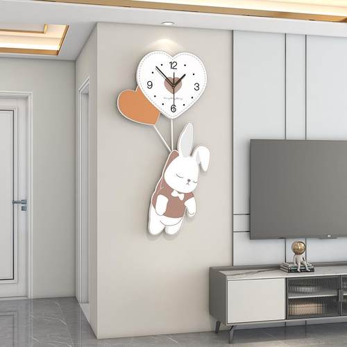 挂钟客厅创意挂墙个性装饰艺术餐厅时钟现代简约时尚网红餐厅钟表