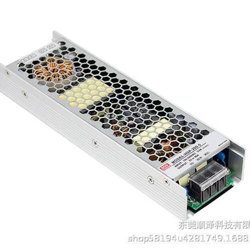 明纬HSP-300-2.8/4.2/5 300W60A输出带PFC功能超薄明纬显示屏专用