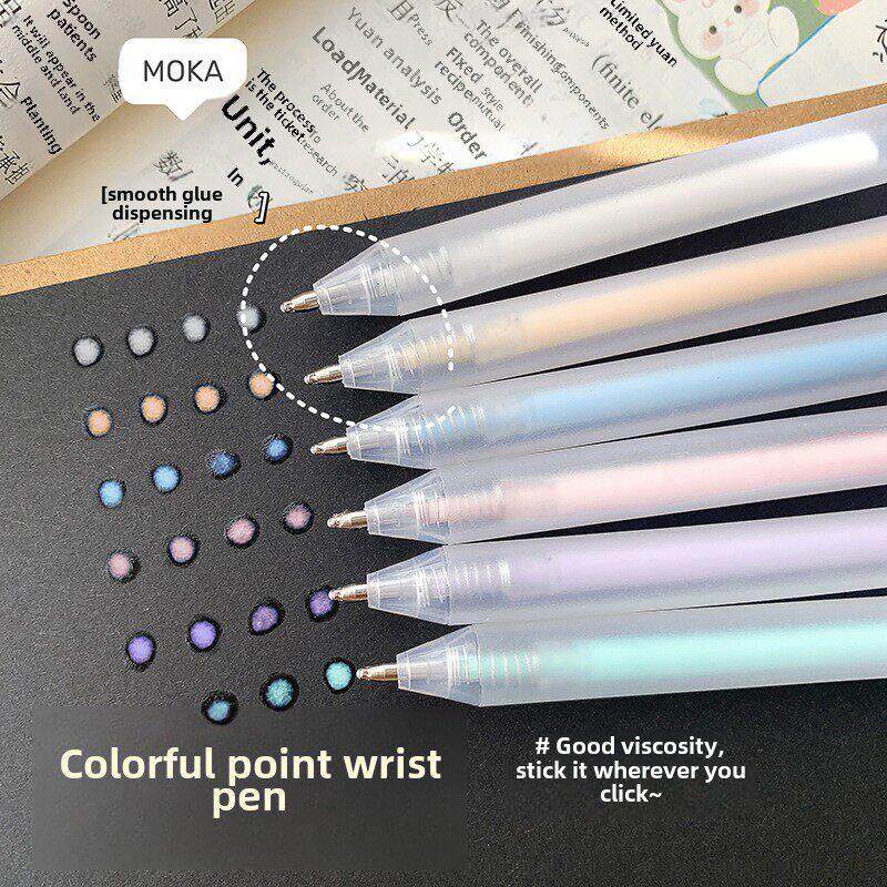 笔形点胶笔形儿童手册胶带快干胶学生创意彩色胶水笔