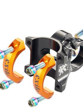 KRSEC行TR3车把立高强度镀彩合铝行金山地自行车自大口径把立骑配