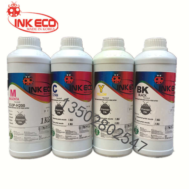 INKECO鼠标垫烤杯热转印墨水 热升华墨水旗帜机墨水