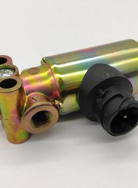 适用德龙F3000新m3000x30000二位三通电磁阀德龙排气制动电磁阀