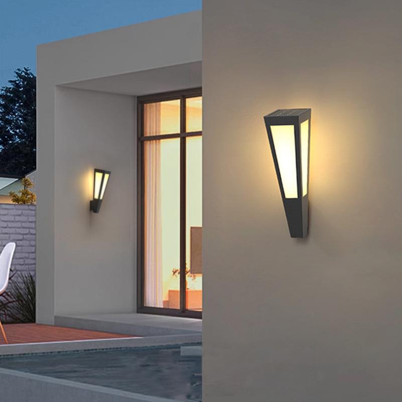 户外防水壁灯别墅外墙灯花园装饰简约现代灯庭院壁灯大门两侧壁灯