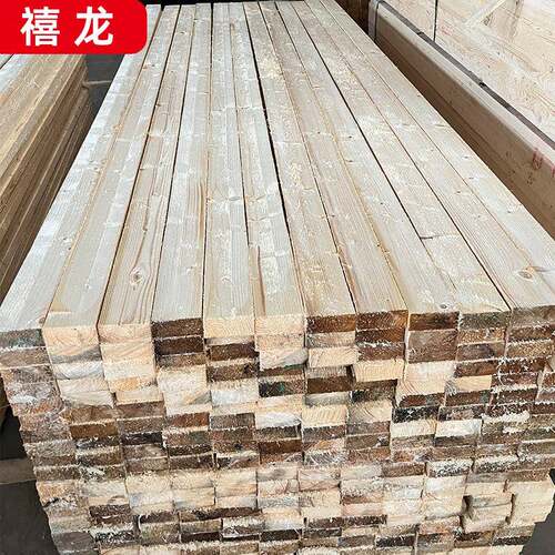 建筑工地木方模板方木无节工地支模木材抗压铁杉桥梁垫木