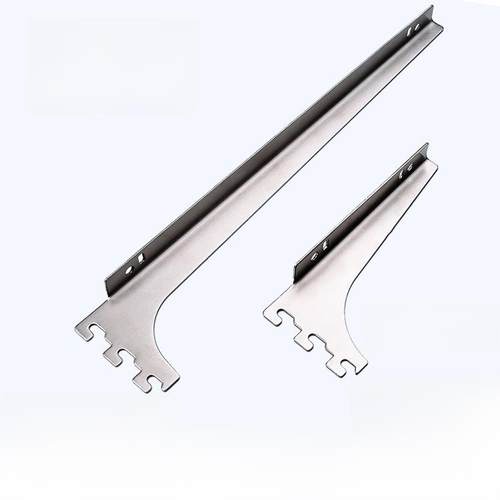 梯柱a柱层板托活动t柱支架不锈钢五金展示道具展柜配件玻璃板托