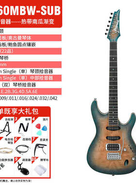 Ibanez依班娜SA360/260/460海市蜃楼电吉他GSA60单双摇入门初学者