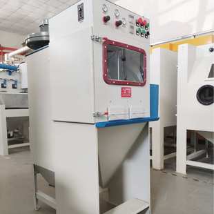 深圳廠家6050手動噴砂機干噴去毛刺毛邊小型噴砂機小工件噴砂設備