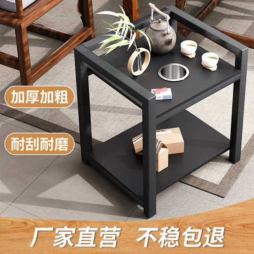 客厅茶几茶水架双层小边几茶楼棋牌室打牌专用置物架茶水桌茶台