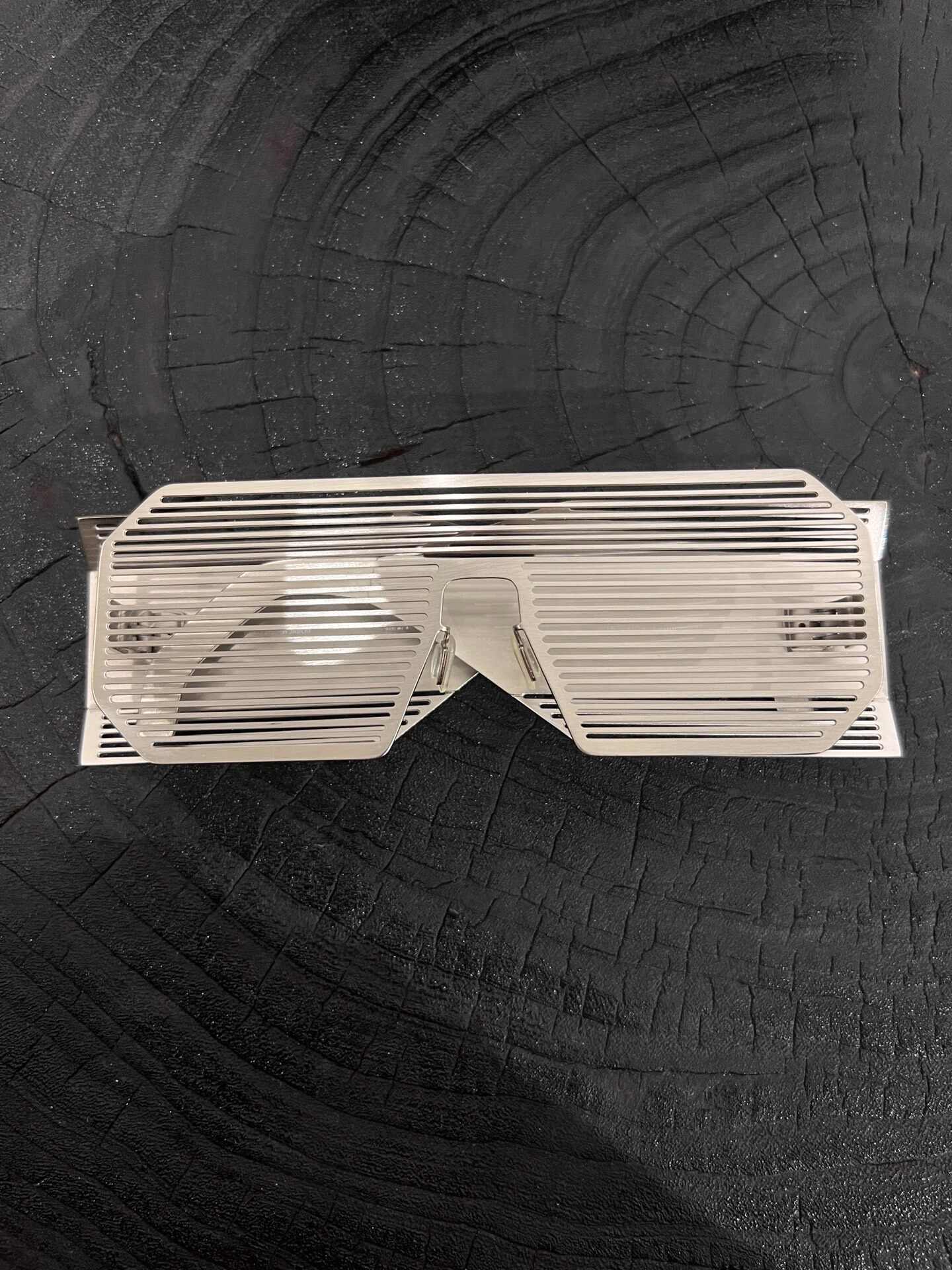 BBS x Linda Farrow Shutter Sunglasses — back