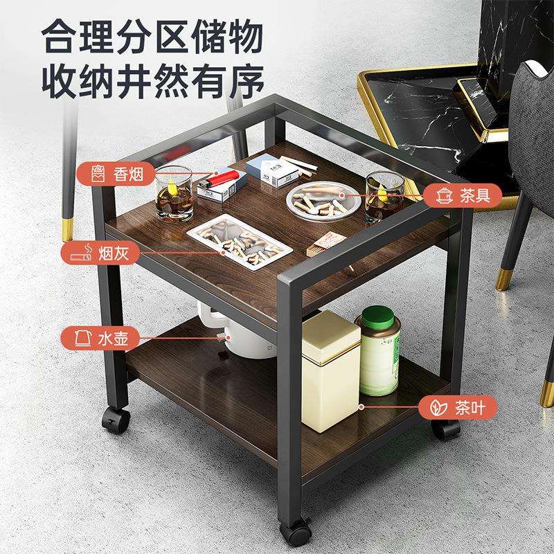 边几小茶几简易现代家用客厅阳台小型茶水柜茶楼茶室棋牌室茶水架