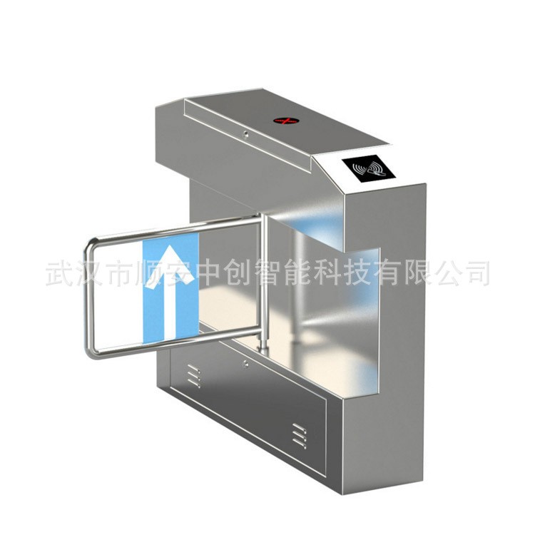 桥式八角摆闸智慧校园人行通道闸小区门禁出入口门闸厂家零售