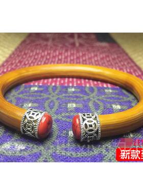 新款石阁无金刚藤手镯男女银饰藤条西锦藏节鸡制情侣血藤饰品