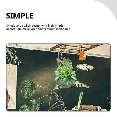 2 Pcs Air Hanging Basket Flower Pot Honeycomb Artificial