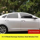 21现代名门亮条特殊修饰珠宝配件车身门窗边缘不锈钢饰条
