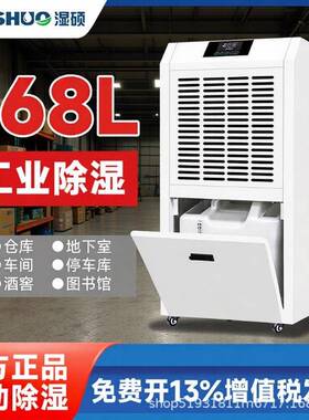 湿硕工业除湿机DS-9168E抽湿机家用地下室仓库商用吸湿器抽湿机