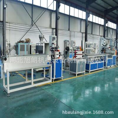 单螺杆塑料挤出机挤出机生产PPRPE管材型材设备