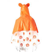 儿童前开扣雨衣 斗篷雨披EVA加厚非一次性儿童按扣雨衣 儿童可爱式