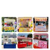 移动可折叠展示架市集夜市摆摊桌花车促销 展示台地摊车集市摊位架