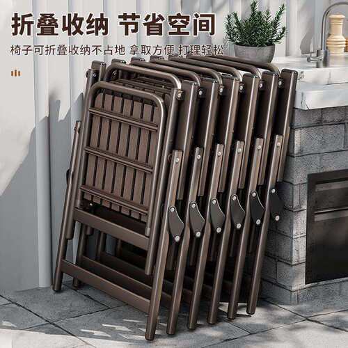 户外休闲桌椅组合庭院露台露天室外花园简约阳台小茶几三件套餐桌