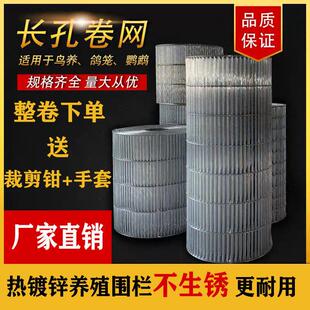 铁丝网围栏鸟笼网养殖网兔笼网鹦鹉鸽笼长孔电焊网养鸡网镀锌