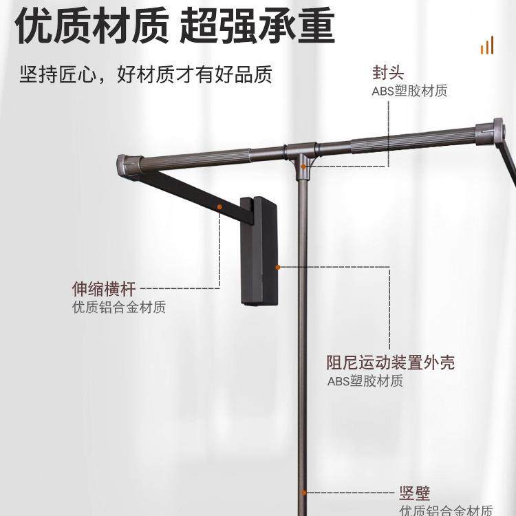 通衣帽间柜下拉式挂衣杆衣橱XL-01升降衣架挂衣下拉伸缩衣杆衣柜