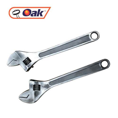 Oak便携工具开口可调节不锈钢活动扳手