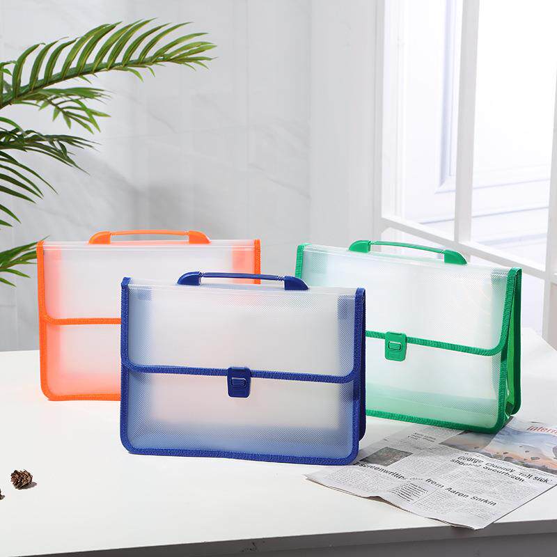 学生A4手提风琴包多层用试卷美术公文包商务资料册收纳袋会议资料