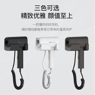 电吹 B酒店宾馆浴室卫生间电吹风家用吹风机客房壁挂式 泊为FB 629