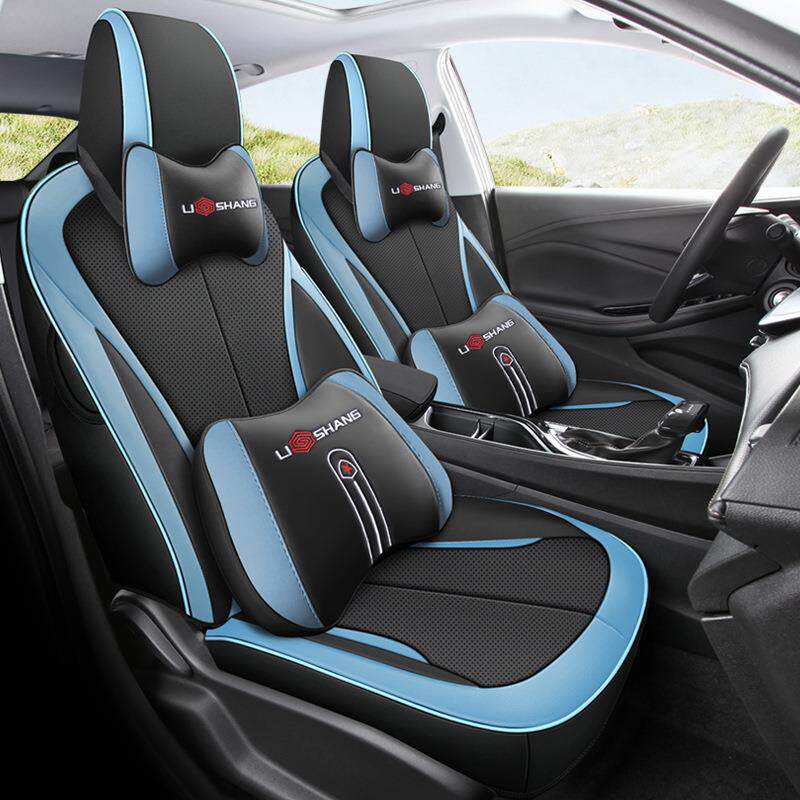 适用15-21款别克英朗专用汽车座套坐垫透气打孔皮全包围车座垫套