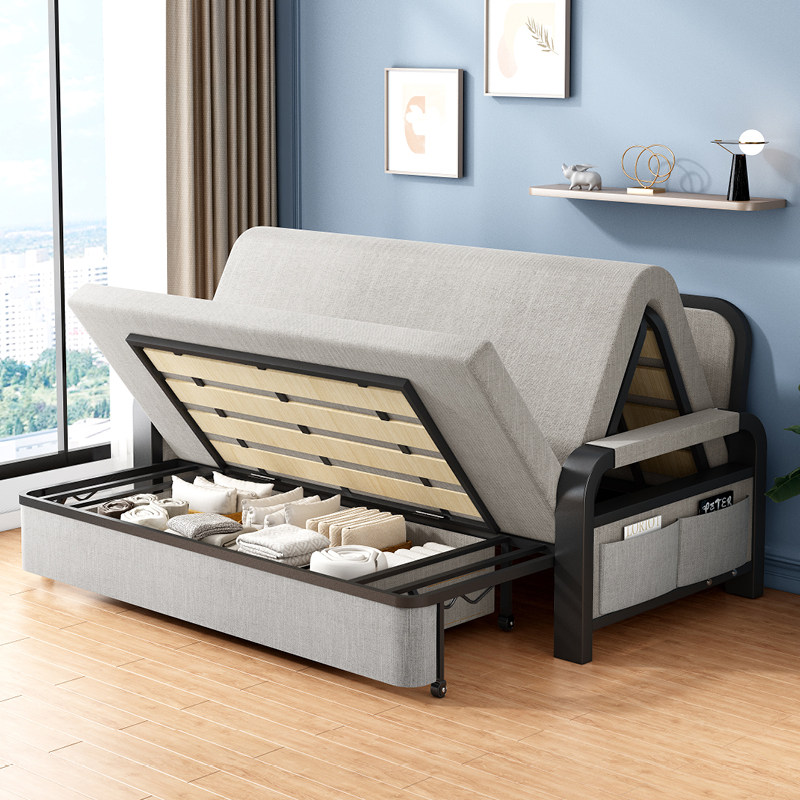 2024新款沙发床折叠两用伸缩床可以当床睡的沙发不占空间的抽拉床