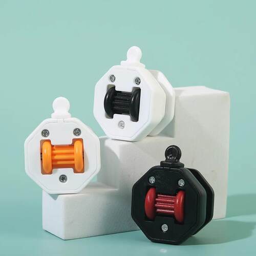 Brake-featured, adhesive-mounted, omnidirectional casters wi