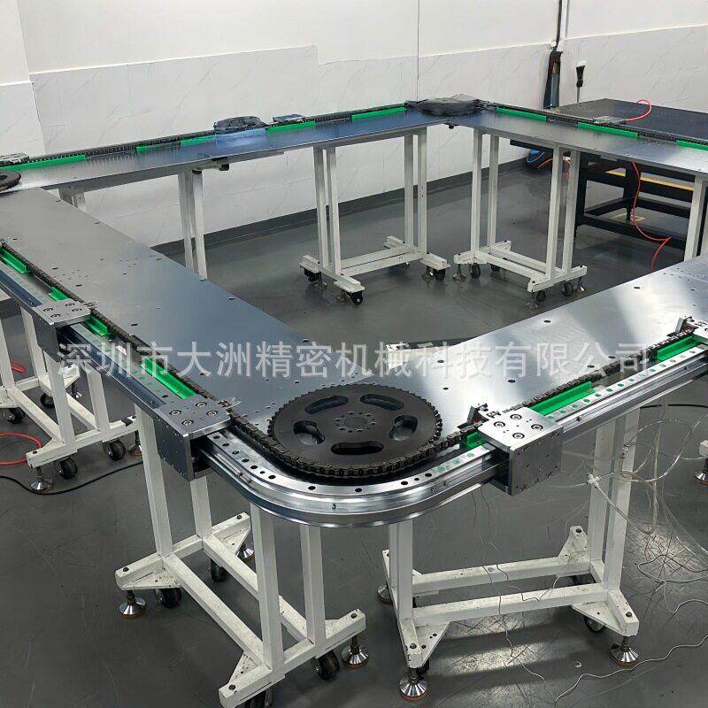链传动矩环形导轨循环线形低噪音平稳消费电子测试线条模块化设计