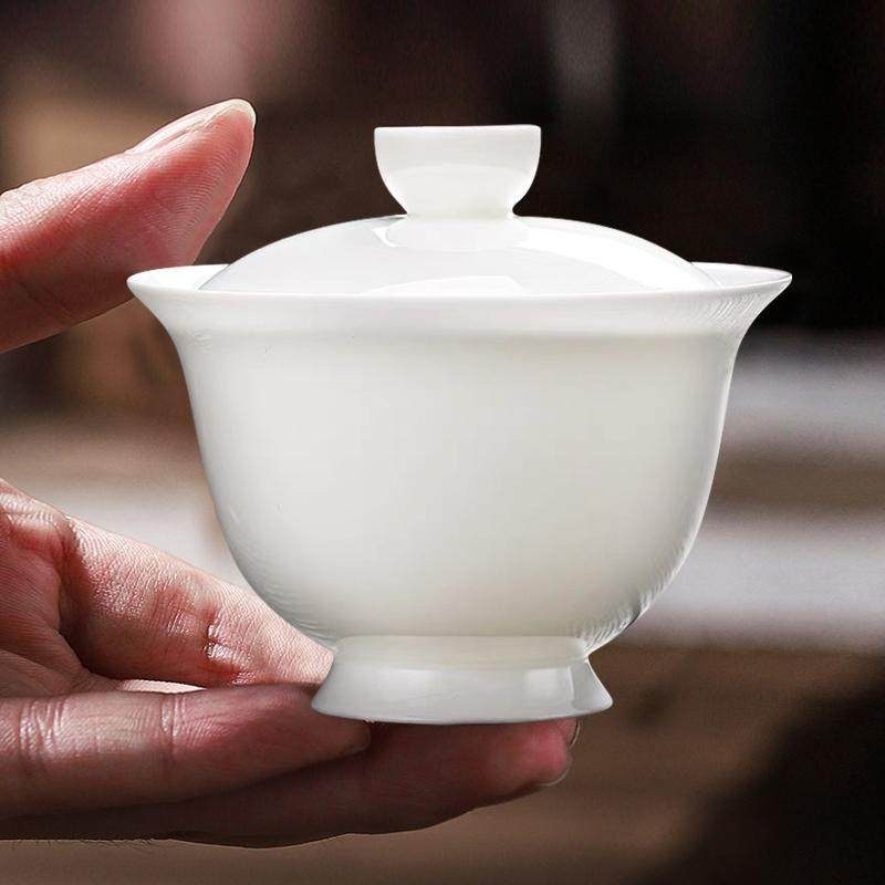 潮州高骨瓷超薄胎高二菜碗高茶杯潮汕功夫茶碗茶具单套,餐饮具,盖碗,淘宝优惠券,粉丝福利购,淘宝优惠卷