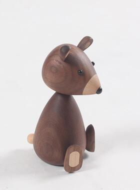 欧式小商品装饰品丹木麦UMY木松鼠外出实口原单质家居质工贸艺品