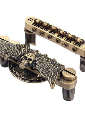 纯铜飞魔琴桥 Gibson吉普森LP电吉他SG骷髅个性改装配件