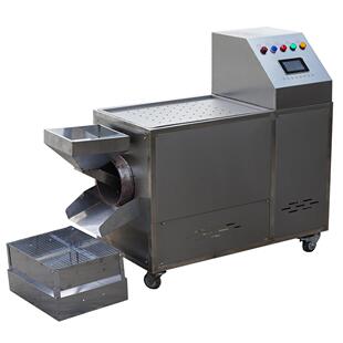 电磁加热炒货机手机WIFI远程操控炒料机全自动炒瓜子花生板栗炒锅