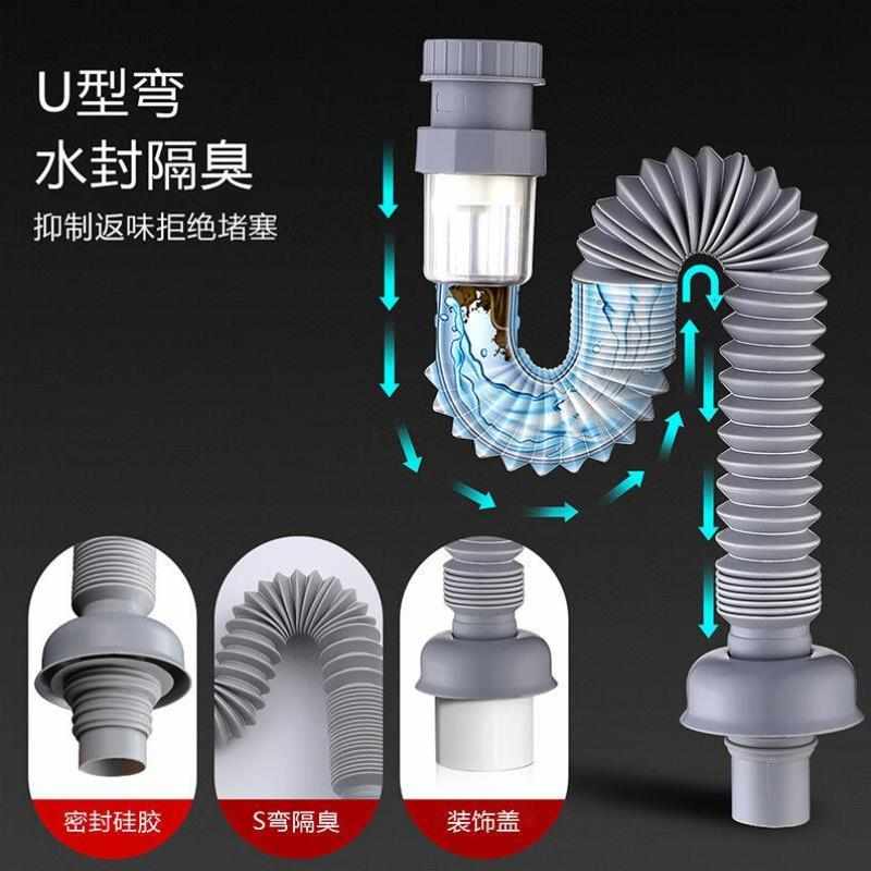 莱尔诗丹Larsd面盆下水管洗手盆洗脸盆台盆防臭下水管浴室柜