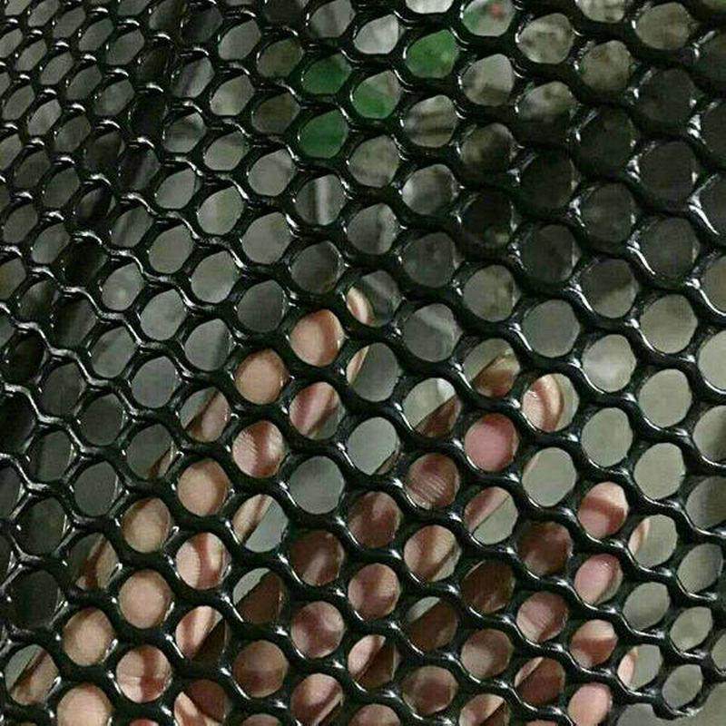 厂家批发黑色塑料养鸡鸭鹅塑料网