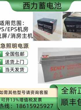 SEHEY西力蓄电池NP12V7AH12AH17AH24AH38AH65AH100AH120AHUPS/EPS